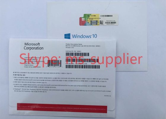 100% Online Activation Microsoft Win 10 Proffesional OEM 32 / 64 Bit With Life Time Warranty