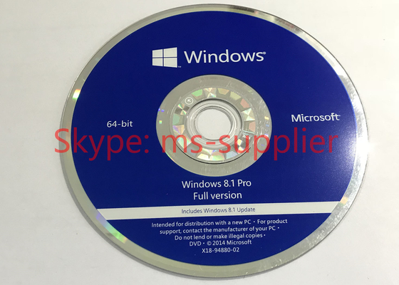 Computer System Software Windows 8.1 Pro 64 Bit Oem Key Code / Windows 8.1 Retail Version