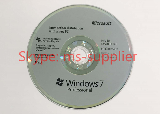 English DVD Microsoft Windows 7 Upgrade , Win 7 Pro 32 64 Bit Full Retail Version