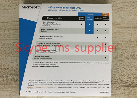 2013 / 2016 Microsoft Office Key Code for Mac One Product Key Card PKC 1 Mac