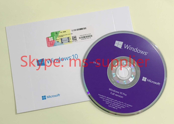 USB Flash Drive Windows 10 Pro Pack , Windows 10 Product Key Sticker 100% Activation Genuine