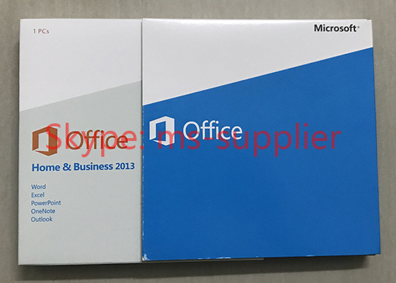 Online Activation Genuine Office 2013 Retail Box for Home And Business