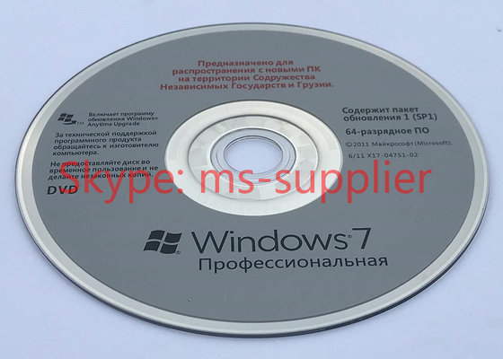 Genuine Windows 7 Professional 64 Bit Key , Windows 7 Upgrade Key Full Version