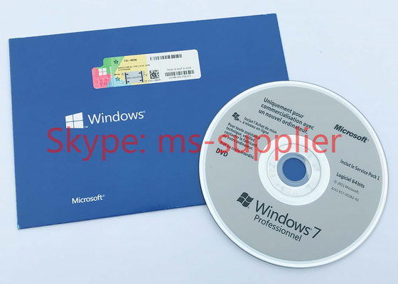 Windows 7 Professional English / Italian / French / Polish Genuine Windows 7 Pro 32 BIT 64 Bit DVD