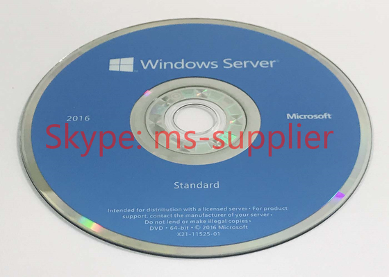 Full Version Sealed Windows Server 2016 OEM System Builder Pack DVD Meida
