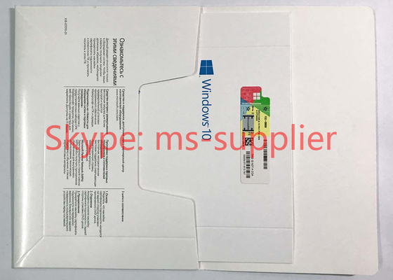 Microsoft Windows 10 Pro Russian DVD Pack Software Original / Genuine OEM Key, FQC-08909