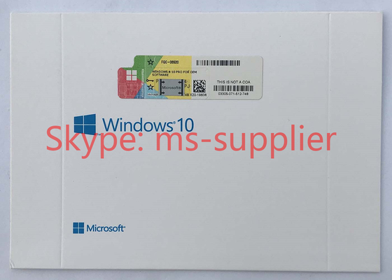 French Language Windows 10 Pro French DVD Pack OEM 64 Bit, COA sticker FQC-08920