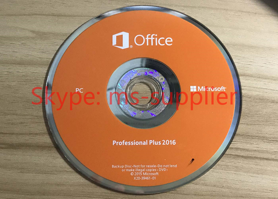 Genuine DVD Box Office 2016 Professional Retail For Windows PC Product Key Card