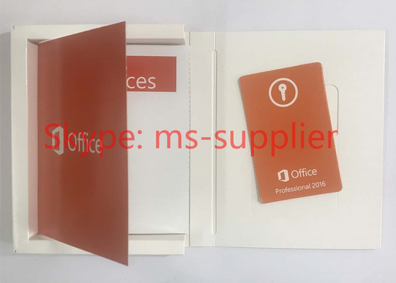 Microsoft Office 2016 Professional Plus + Open License Software + COA License 1 pc + DVD  / USB Retailbox