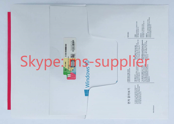 Brand New Windows 10 Proffesional OEM Genuine License Key DVD / USB With Korean Language