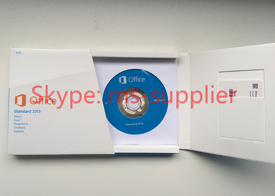 Microsoft Office Standard 2013 Retail Version 1 DVD and 1 Key Card Pack Software