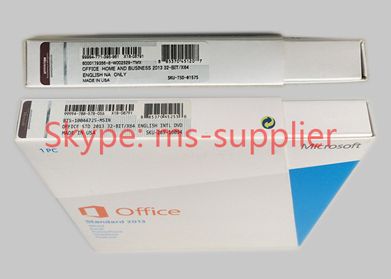 Microsoft Office Standard 2013 Retail Version 1 DVD and 1 Key Card Pack Software