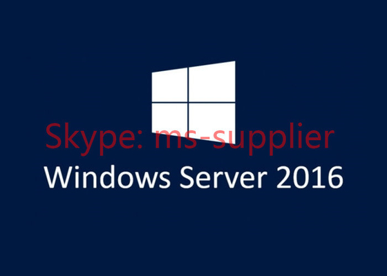 64 Bit Full Version Windows Server 2016 OEM DVD COA Sticker Server Operating System