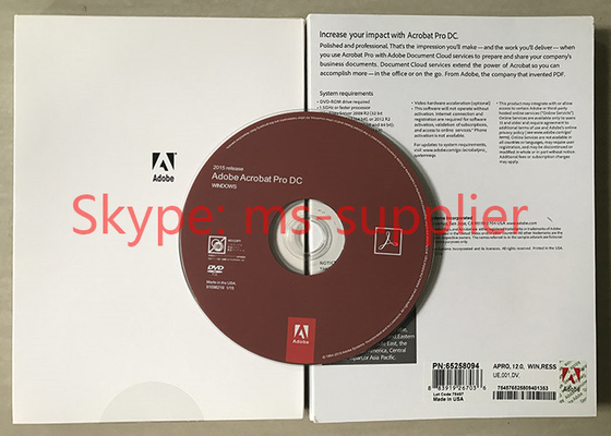 Full Retail Adobe Graphic Design Software For Windows Original DVD/CD Genuine