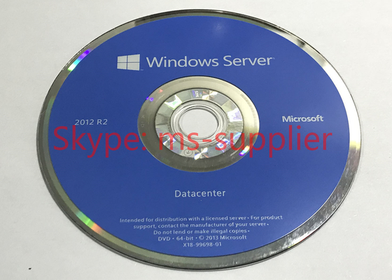 Windows Server 2012 R2 Datacenter OEM License 64 Bit DVD Media Original