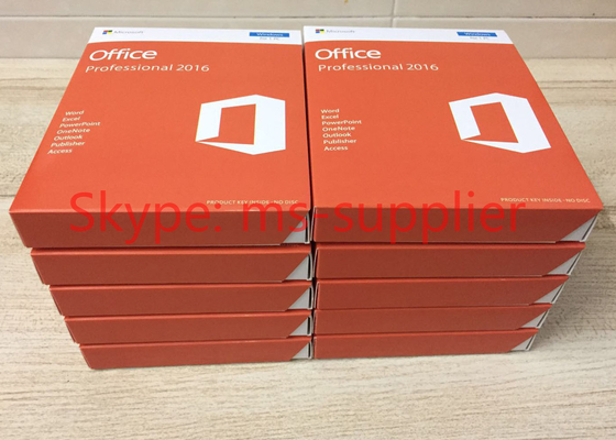 Genuine Microsoft Office 2016 Home and Business, Professional, Professional Plus OEM New Key Card